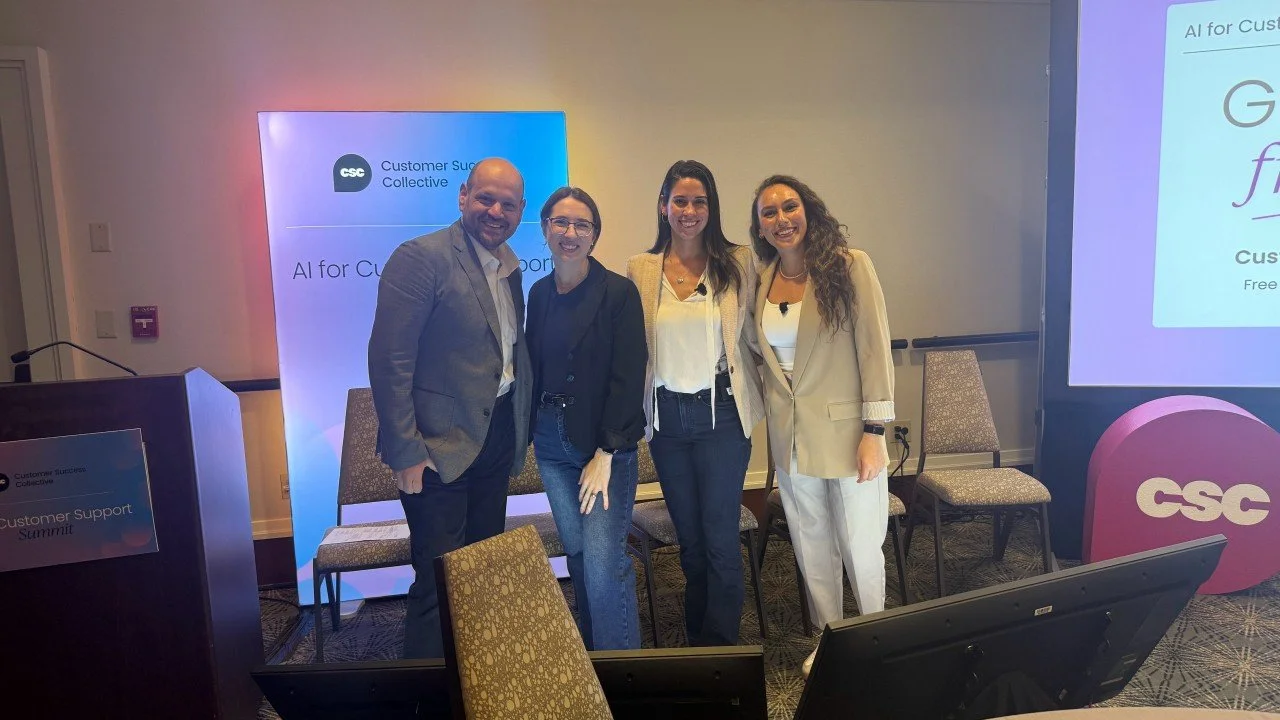 Gozde Gorce with customer success leaders at the Boston Customer Success Summit